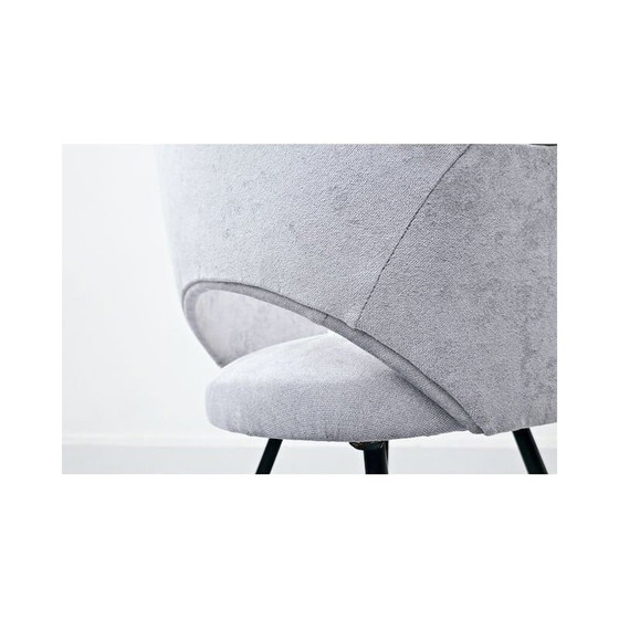 Image 1 of Paar fluwelen fauteuils, Italiaans 1950