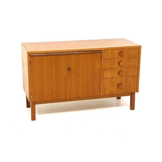 Image 1 of Vintage Scandinavisch dressoir in teak, Zweden 1960