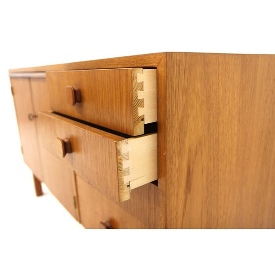 Image 1 of Vintage Scandinavisch dressoir in teak, Zweden 1960