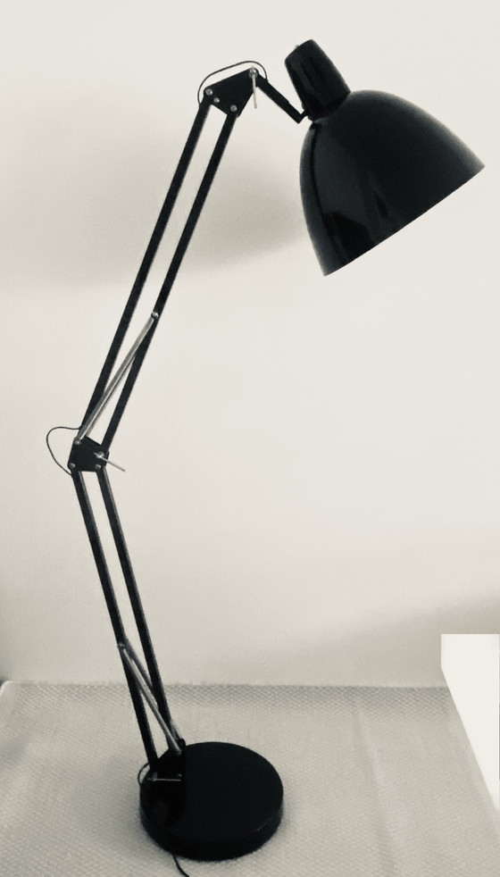 Image 1 of Vintage vloerlamp in retrostijl XL