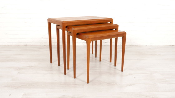 Image 1 of Vintage Mimiset | Johannes Andersen | Nesting Tables | Teak