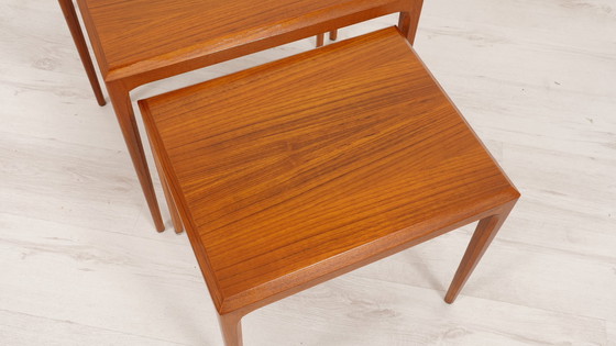 Image 1 of Vintage Mimiset | Johannes Andersen | Nesting Tables | Teak