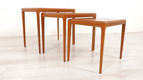 Image 1 of Vintage Mimiset | Johannes Andersen | Nesting Tables | Teak