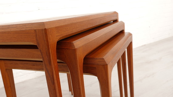 Image 1 of Vintage Mimiset | Johannes Andersen | Nesting Tables | Teak