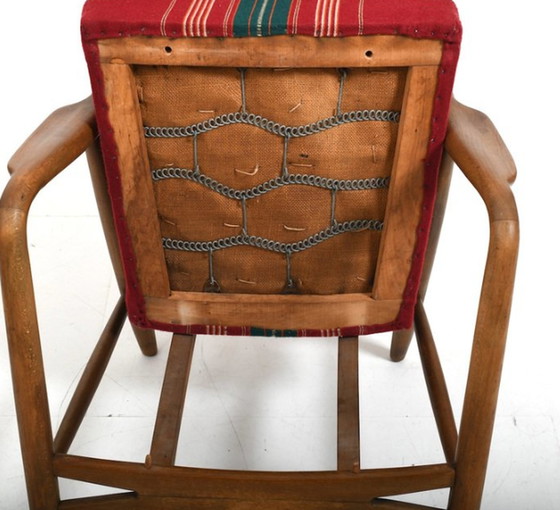 Image 1 of Wingback Loungestoel van Eva & Nils Koppel voor Slagelse Møbelværk, 1947