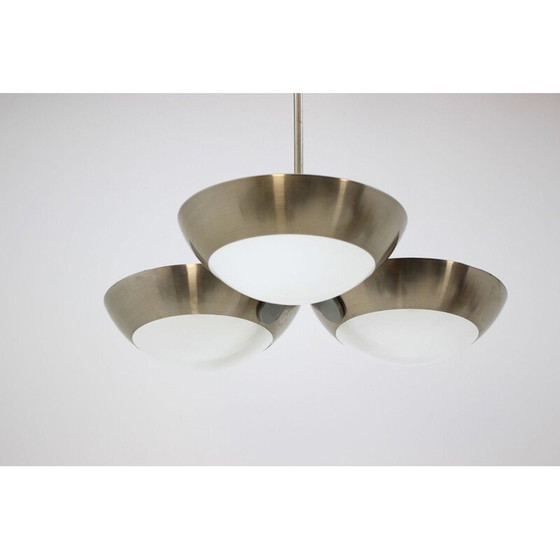 Image 1 of Vintage Bauhaus hanglamp in chroom, 1930