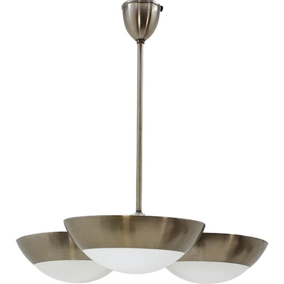 Image 1 of Vintage Bauhaus hanglamp in chroom, 1930