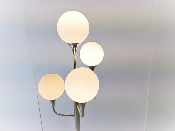 Image 1 of Vintage chromen sciolari vloerlamp, jaren 70, Italië