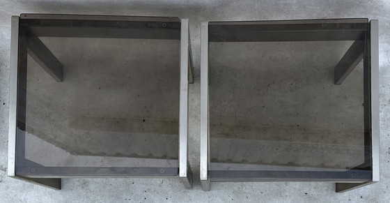 Image 1 of Paar lage tafels Gae Aulenti