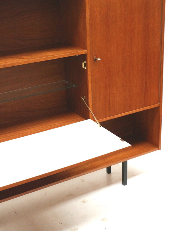 Image 1 of Vintage Design Dressoir / Wandmeubel Teakhout Jaren '60 Kast