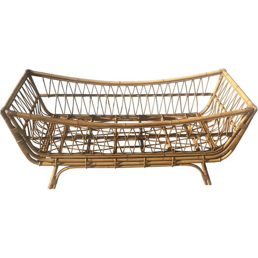 Vintage rotan bed