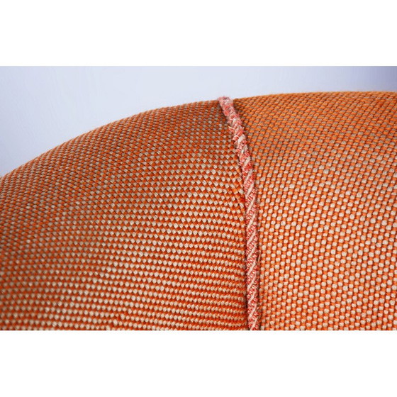 Image 1 of Set van 4 vintage Art Deco fauteuils in beuken- en walnootfineer, Tsjecho-Slowakije 1920