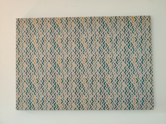 Image 1 of Vintage stoffen wanddecoratie