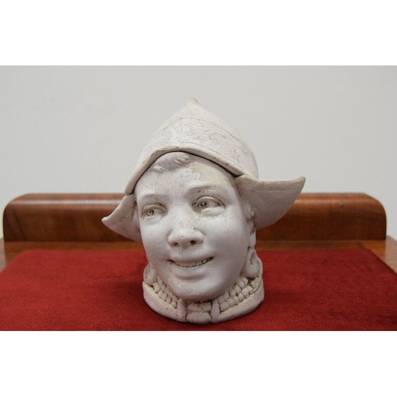 Image 1 of Vintage buste van een onbekende vrouw door Georg Klimt, 1915