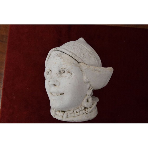 Image 1 of Vintage buste van een onbekende vrouw door Georg Klimt, 1915