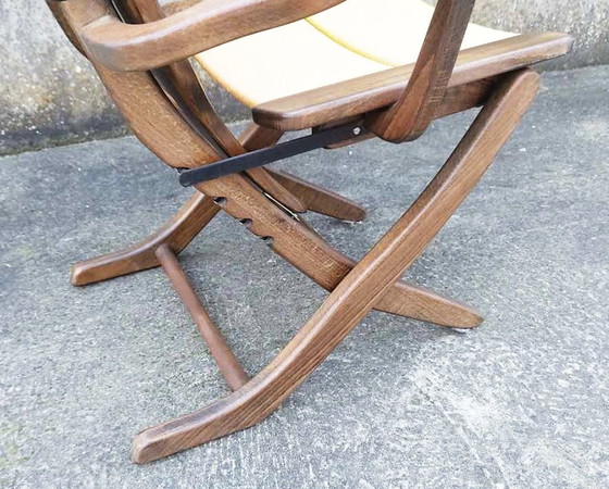 Image 1 of Paar De Fauteuil Transat Chaise Relax Triconfort Frankrijk, Vintage,