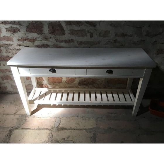 Image 1 of Vintage grenen console