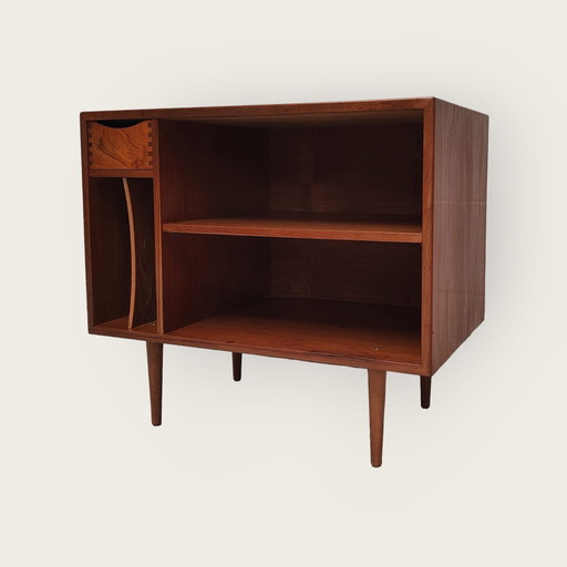 Mid Century platenspeler kast