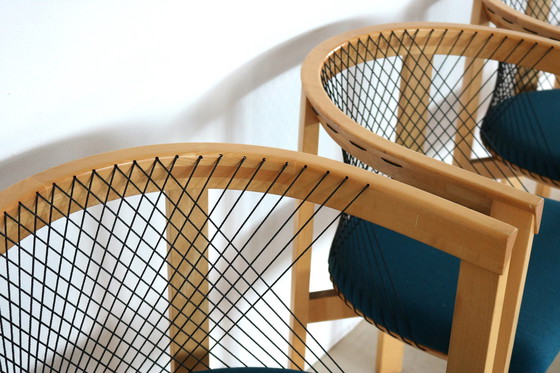 Image 1 of 4x Tranekaer String stoelen