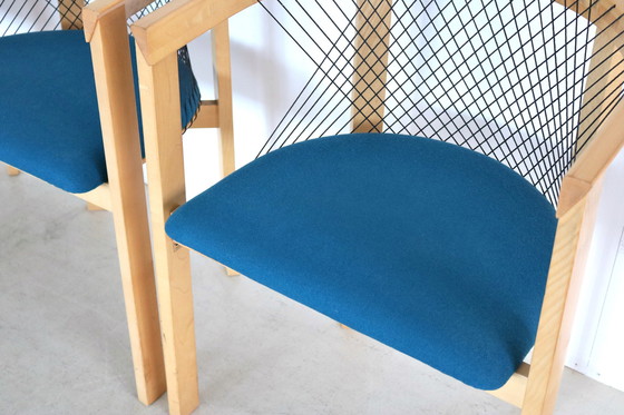 Image 1 of 4x Tranekaer String stoelen