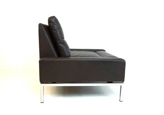 Image 1 of Wilkhahn Serie 800 lederen fauteuil van Hans Peter Piel