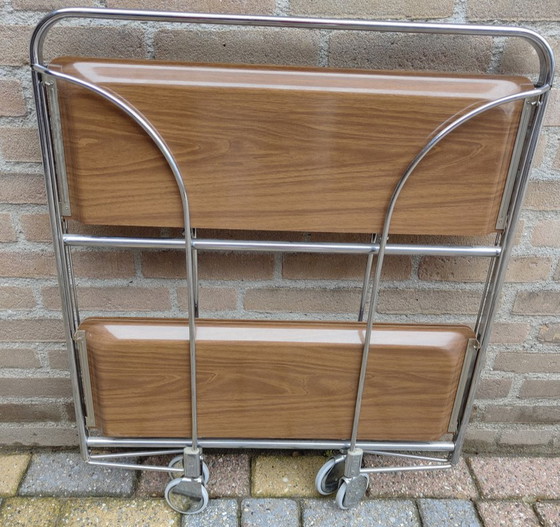 Image 1 of Vintage serveerwagen