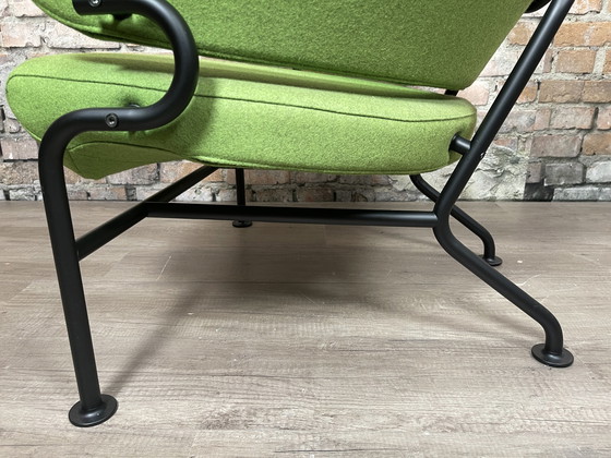 Image 1 of Cassina 836 Tre Pezzi groen fauteuil