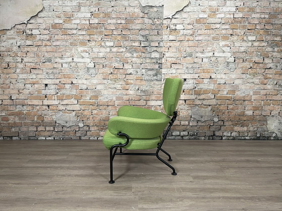 Image 1 of Cassina 836 Tre Pezzi groen fauteuil