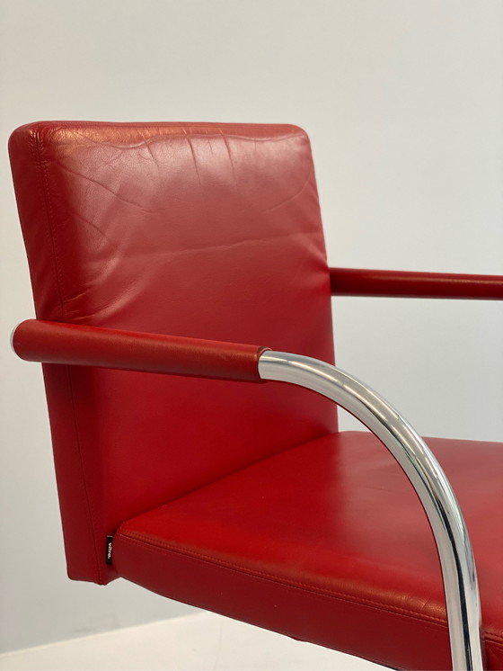 Image 1 of Vitra VisaSoft Chair (echt leer)