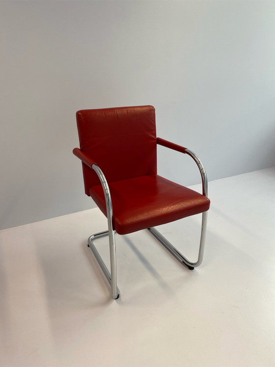 Image 1 of Vitra VisaSoft Chair (echt leer)