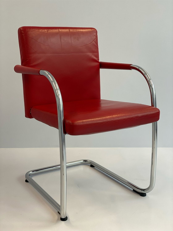 Image 1 of Vitra VisaSoft Chair (echt leer)