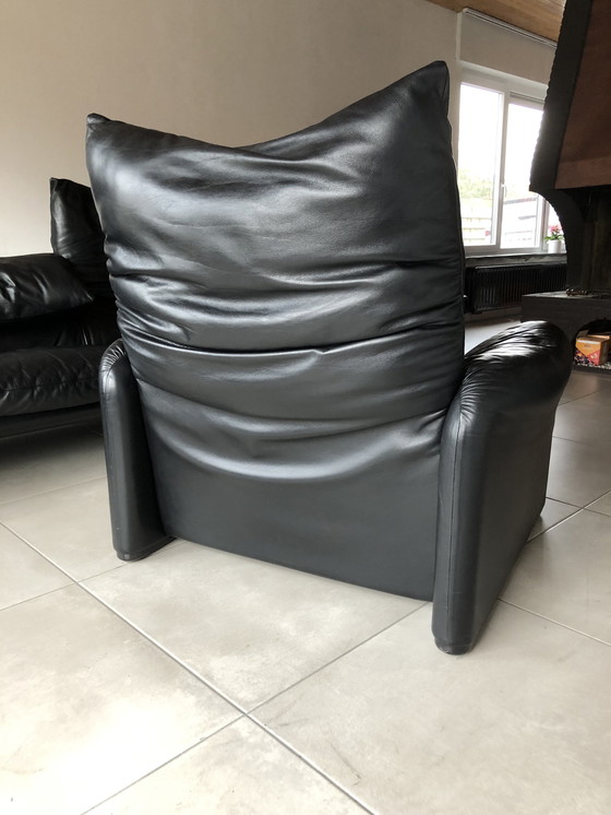 Image 1 of Vintage Cassina Maralunga fauteuil