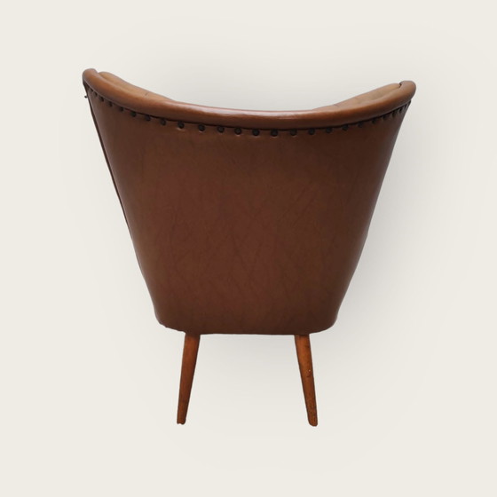 Image 1 of 2x Mid century cocktailstoelen