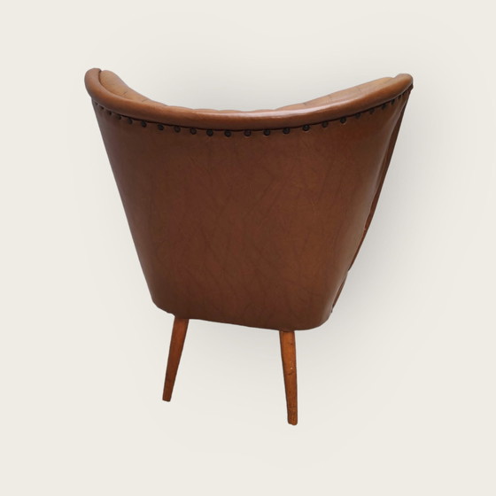 Image 1 of 2x Mid century cocktailstoelen