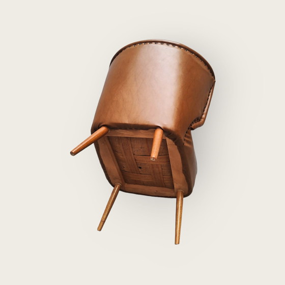 Image 1 of 2x Mid century cocktailstoelen