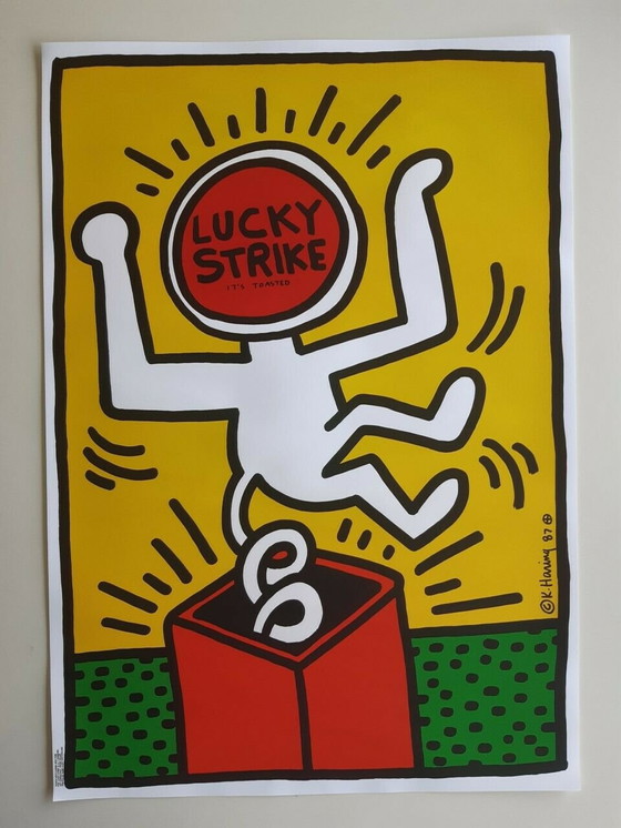 Image 1 of Keith Haring - complete set "Lucky Strike"