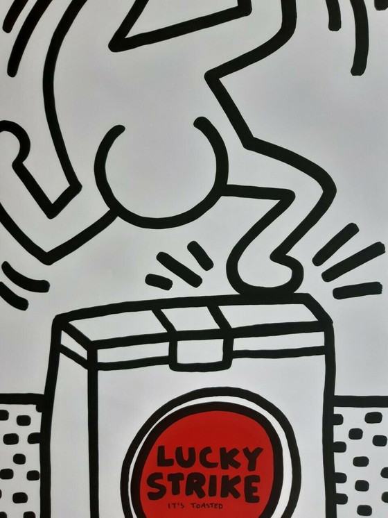 Image 1 of Keith Haring - complete set "Lucky Strike"