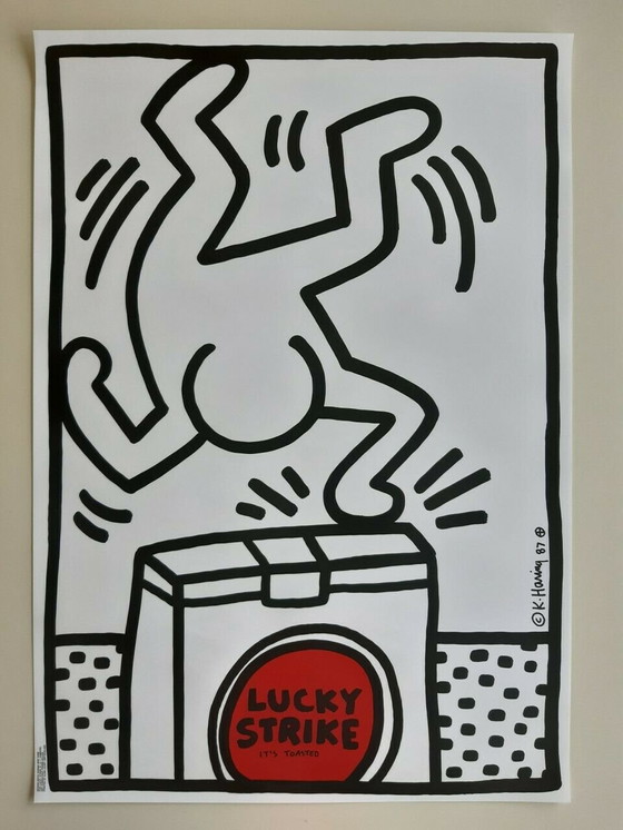 Image 1 of Keith Haring - complete set "Lucky Strike"