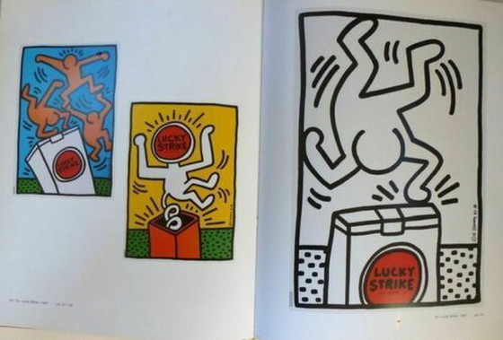 Image 1 of Keith Haring - complete set "Lucky Strike"