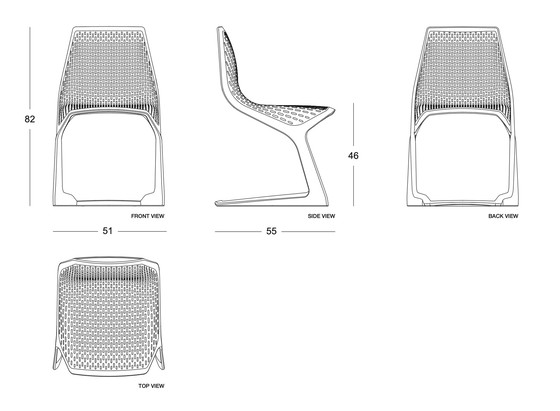 Image 1 of 4x MYTO by Konstantin Grcic stoel