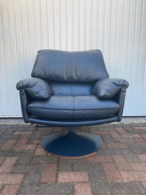 Lederen fauteuil van Leolux