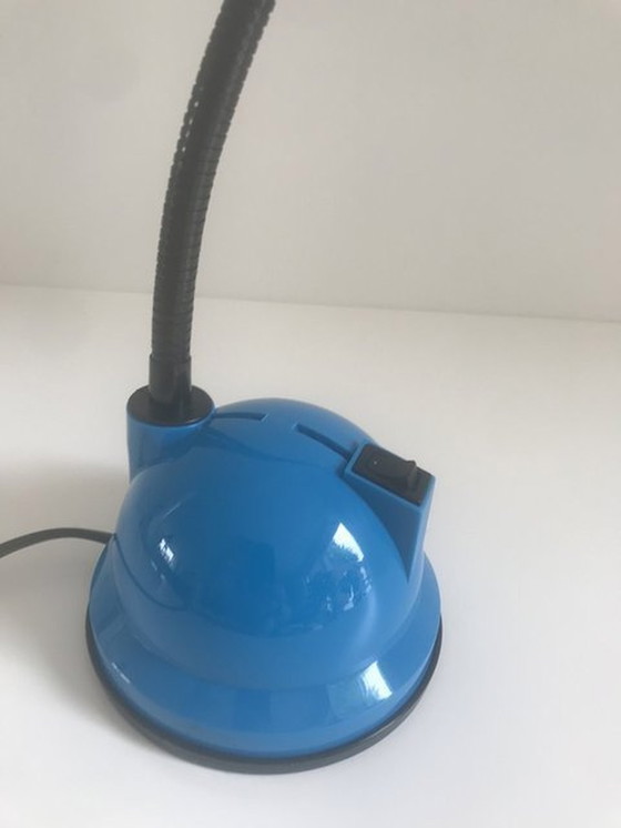 Image 1 of Vintage Memphis Stijl bureaulamp "NFK"