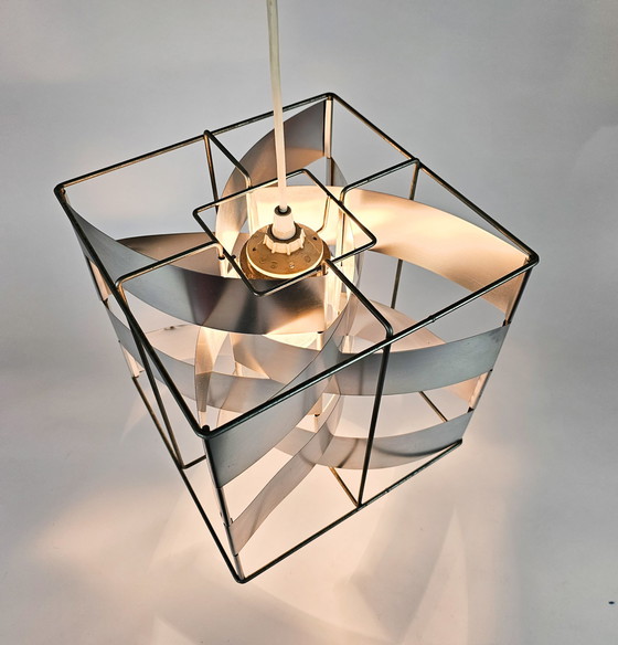 Image 1 of Max Sauze studio - design Max Sauze - Aluminium - hanglamp - hanglamp - 1970's