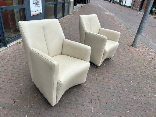 2x Leolux Galathea Fauteuil