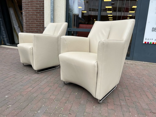 2x Leolux Galathea Fauteuil