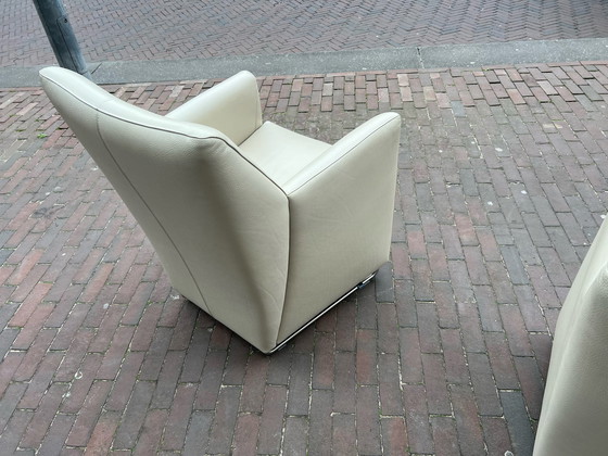 Image 1 of 2x Leolux Galathea Fauteuil