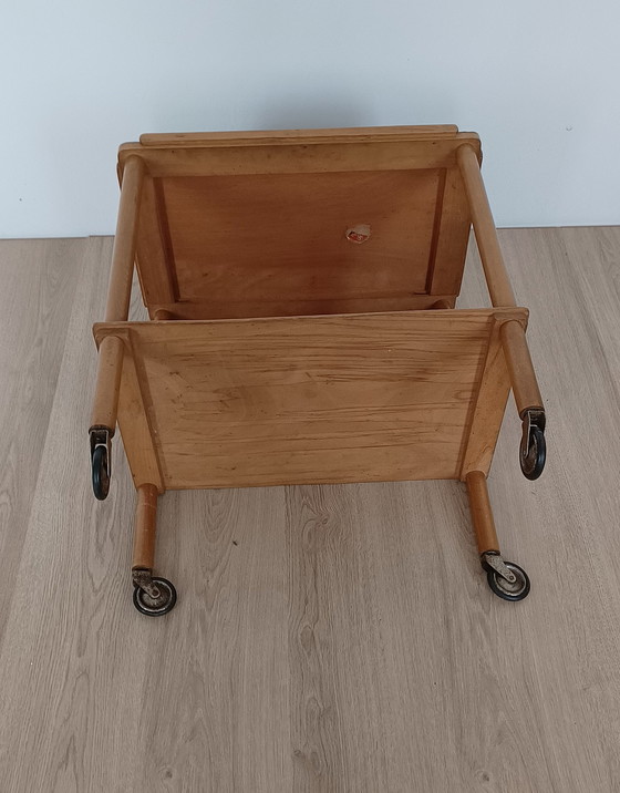 Image 1 of vijftiger jaren serveertrolley