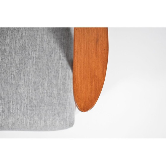 Image 1 of Vintage grijze fauteuil VAR 1960