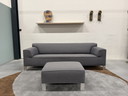 Pode Edit Bank 3,5 Zits Stof + Hocker 
