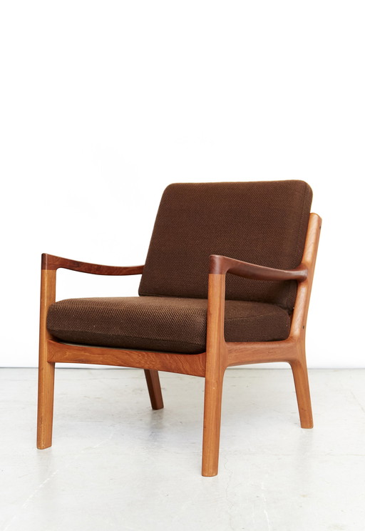 Ole Wanscher Mid-Century Fauteuil "Senator" voor France & Søn